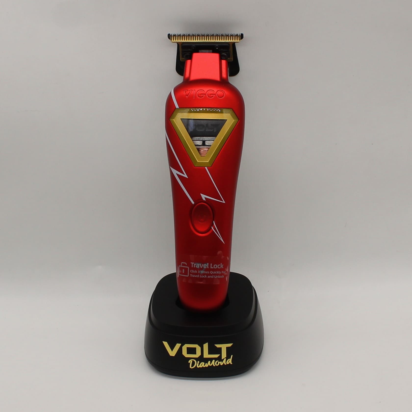 Patillera Viggo Volt Diamond roja