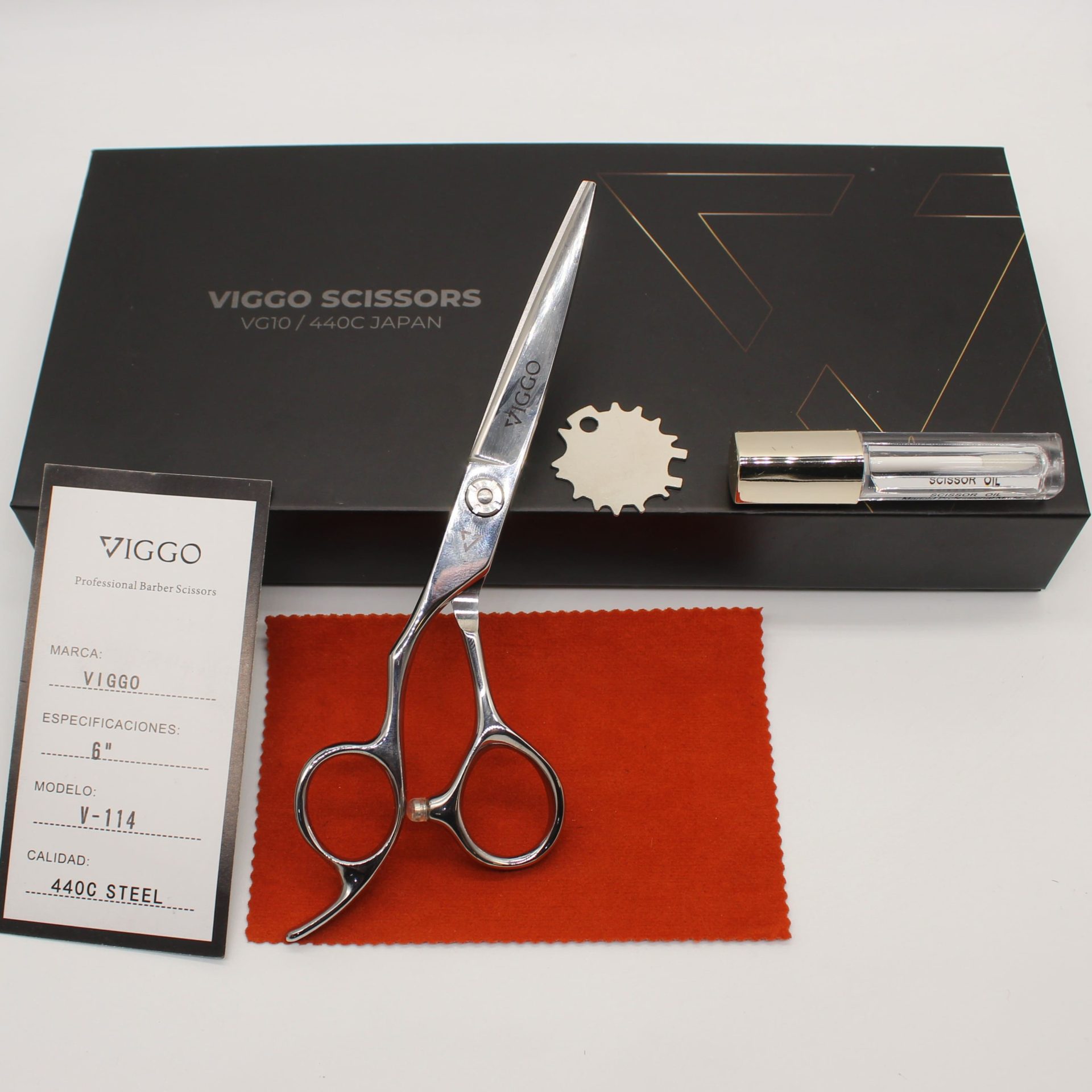 Tijera Viggo V-114 6" zurdos