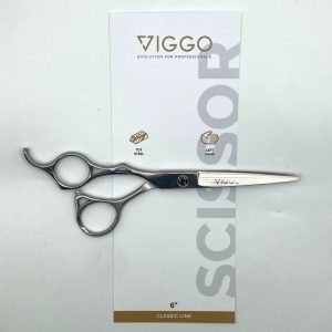 Tijera Viggo V-147 6" zurdos, de corte, filo dulce