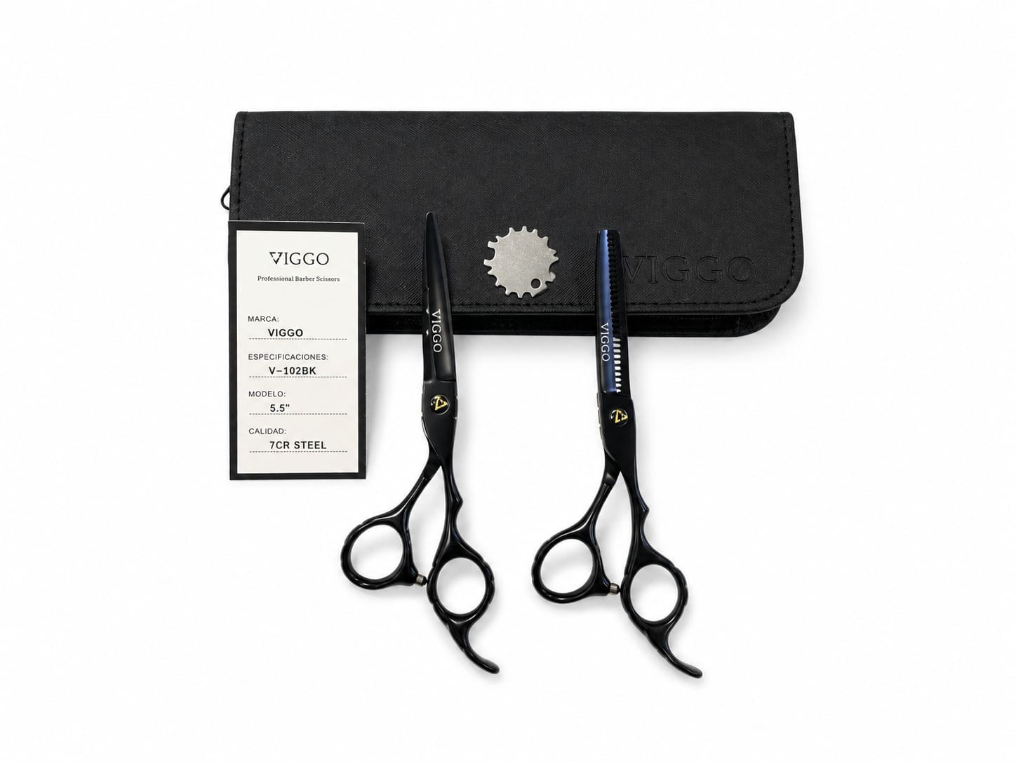 Tijera Viggo V-102bk 5.5"
