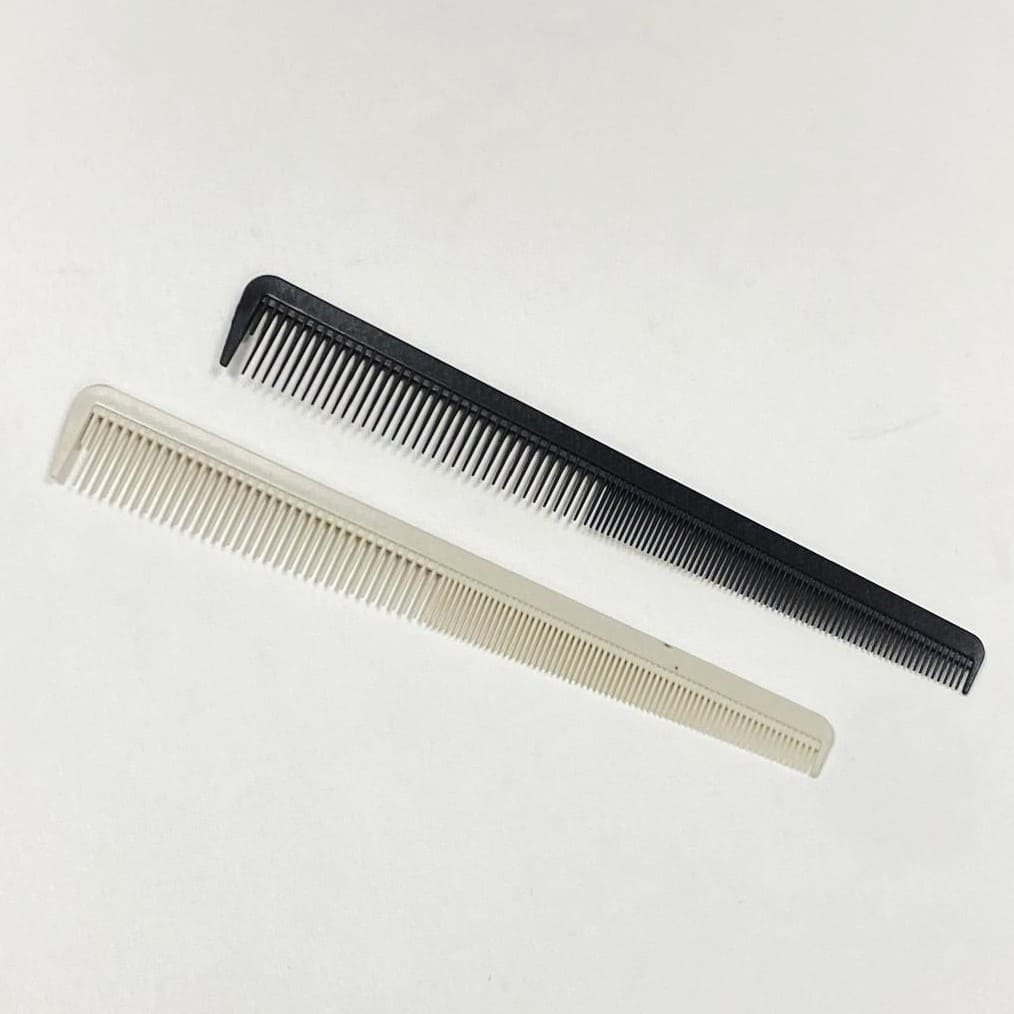 Peine plastico de pulir blanco o negro