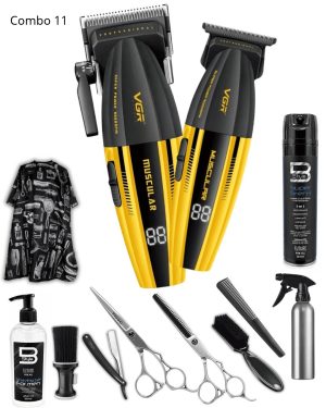Combo 11 VGR V-285 cortapelo y patillera