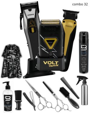 Combo 32 Andis Recon, Valkiria y Volt Diamond