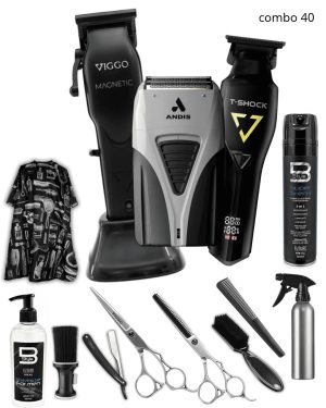 Combo 40 Viggo Magnetic, T-Shock y Andis